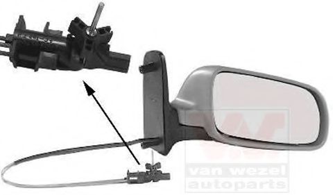 VAN WEZEL 5879814 Наружное зеркало для VOLKSWAGEN SHARAN (Фольксваген Шаран) VAN WEZEL 5879814 Наружное зеркало для VOLKSWAGEN SHARAN (Фольксваген Шаран)