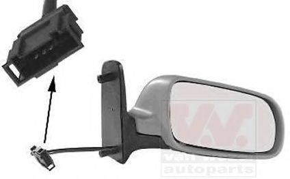 VAN WEZEL 5879818 Наружное зеркало для VOLKSWAGEN SHARAN (Фольксваген Шаран) VAN WEZEL 5879818 Наружное зеркало для VOLKSWAGEN SHARAN (Фольксваген Шаран)