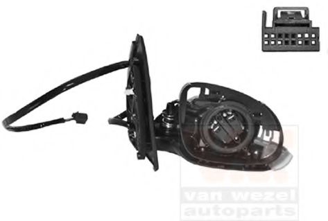 VAN WEZEL 5894856 Наружное зеркало для VOLKSWAGEN RABBIT V (Фольксваген Раббит v) VAN WEZEL 5894856 Наружное зеркало для VOLKSWAGEN RABBIT V (Фольксваген Раббит v)