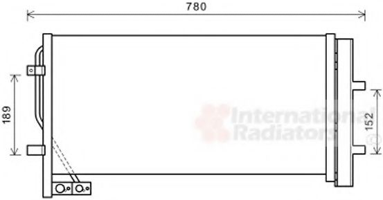 VAN WEZEL 03005382 Конденсатор, кондиционер для AUDI Q3 (Ауди Кью 3) VAN WEZEL 03005382 Конденсатор, кондиционер для AUDI Q3 (Ауди Кью 3)