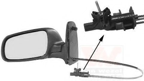 VAN WEZEL 5879803 Наружное зеркало для VOLKSWAGEN SHARAN (Фольксваген Шаран) VAN WEZEL 5879803 Наружное зеркало для VOLKSWAGEN SHARAN (Фольксваген Шаран)