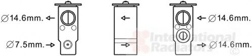VAN WEZEL 82001397 Расширительный клапан, кондиционер для KIA PICANTO (Киа Пиканто) VAN WEZEL 82001397 Расширительный клапан, кондиционер для KIA PICANTO (Киа Пиканто)