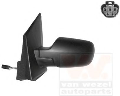 VAN WEZEL 1810807 Наружное зеркало для FORD FUSION (Форд Фьюжн) VAN WEZEL 1810807 Наружное зеркало для FORD FUSION (Форд Фьюжн)