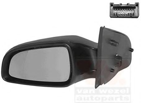VAN WEZEL 3745807 Наружное зеркало для OPEL ASTRA A (Опель Астра а) VAN WEZEL 3745807 Наружное зеркало для OPEL ASTRA A (Опель Астра а)