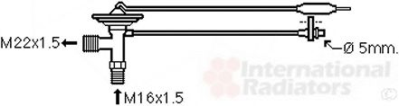 VAN WEZEL 53001684 Расширительный клапан, кондиционер для LEXUS LS (Лексус Лс) VAN WEZEL 53001684 Расширительный клапан, кондиционер для LEXUS LS (Лексус Лс)