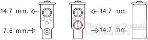 VAN WEZEL 82001386 Расширительный клапан, кондиционер для HYUNDAI SANTA FE II (Хендай Санта фэ2) VAN WEZEL 82001386 Расширительный клапан, кондиционер для HYUNDAI SANTA FE II (Хендай Санта фэ2)