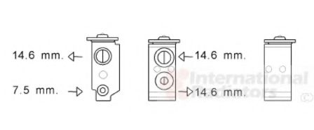 VAN WEZEL 82001363 Расширительный клапан, кондиционер для HYUNDAI GENESIS (Хендай Гэнэсис) VAN WEZEL 82001363 Расширительный клапан, кондиционер для HYUNDAI GENESIS (Хендай Гэнэсис)