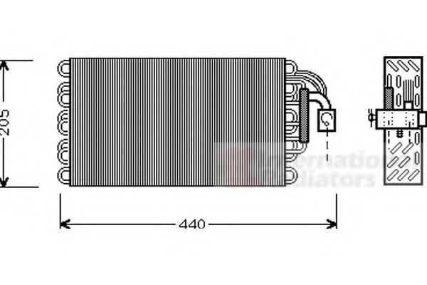 VAN WEZEL 0600V003 Испаритель, кондиционер для BMW 7 (Бмв 7) VAN WEZEL 0600V003 Испаритель, кондиционер для BMW 7 (Бмв 7)