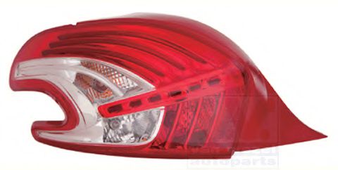 VAN WEZEL 4034921 Задний фонарь для PEUGEOT 208 (Пежо 208) VAN WEZEL 4034921 Задний фонарь для PEUGEOT 208 (Пежо 208)