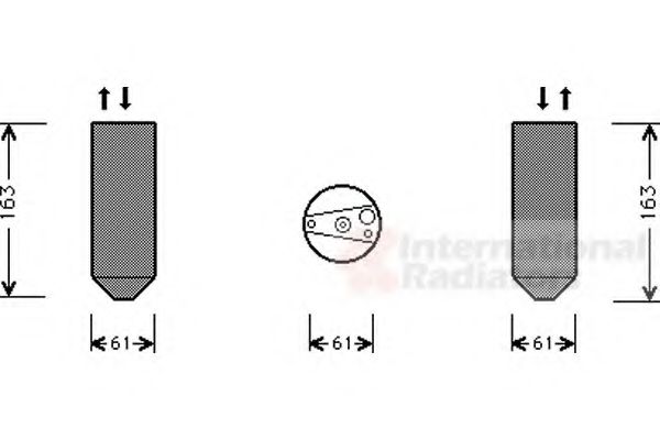 VAN WEZEL 2500D109 Осушитель, кондиционер для HONDA CIVIC V (Хонда Цивик 5) VAN WEZEL 2500D109 Осушитель, кондиционер для HONDA CIVIC V (Хонда Цивик 5)