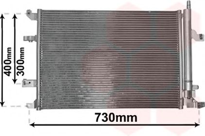 VAN WEZEL 59005138 Конденсатор, кондиционер для VOLVO (Вольво) VAN WEZEL 59005138 Конденсатор, кондиционер для VOLVO (Вольво)