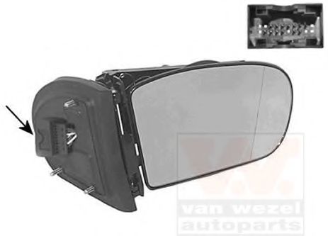 VAN WEZEL 3032820 Наружное зеркало для MERCEDES-BENZ C-CLASS SCOUPE (Мэрcэдэс-бэнз С класс сcоупэ) VAN WEZEL 3032820 Наружное зеркало для MERCEDES-BENZ C-CLASS SCOUPE (Мэрcэдэс-бэнз С класс сcоупэ)