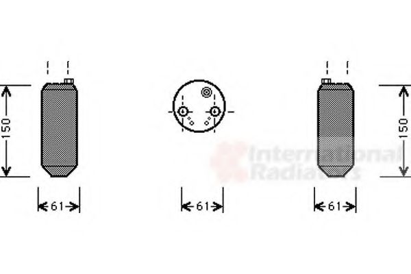 VAN WEZEL 8200D001 Осушитель, кондиционер для HYUNDAI EXCEL (Хендай Эxcэл) VAN WEZEL 8200D001 Осушитель, кондиционер для HYUNDAI EXCEL (Хендай Эxcэл)