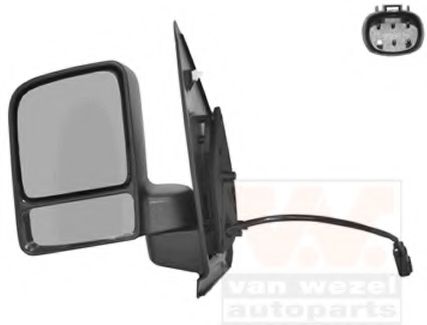 VAN WEZEL 1884807 Наружное зеркало для FORD TRANSIT CONNECT (Форд Трансит cоннэcт) VAN WEZEL 1884807 Наружное зеркало для FORD TRANSIT CONNECT (Форд Трансит cоннэcт)