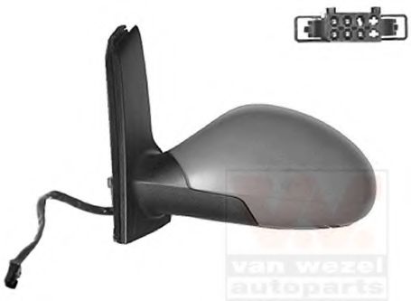 VAN WEZEL 4941817 Наружное зеркало для SEAT ALTEA (Сеат Алтэа) VAN WEZEL 4941817 Наружное зеркало для SEAT ALTEA (Сеат Алтэа)