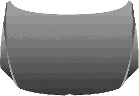 VAN WEZEL 5818660 Капот двигателя 