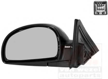 VAN WEZEL 8225805 Наружное зеркало для HYUNDAI VERNA II (Хендай Vэрна 2) VAN WEZEL 8225805 Наружное зеркало для HYUNDAI VERNA II (Хендай Vэрна 2)