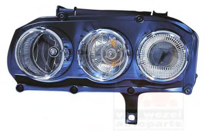 VAN WEZEL 0166996 Противотуманная фара 