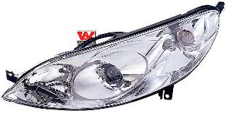 VAN WEZEL 4060961M Основная фара для PEUGEOT 407 (Пежо 407) VAN WEZEL 4060961M Основная фара для PEUGEOT 407 (Пежо 407)