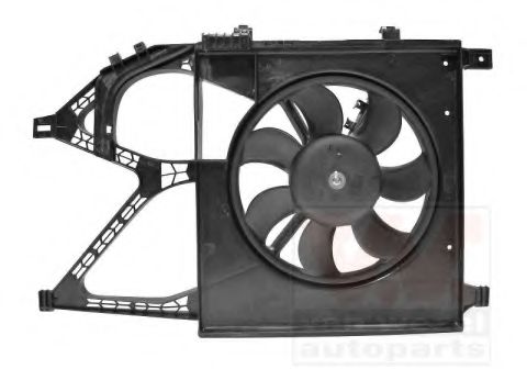 VAN WEZEL 3777747 Вентилятор, охлаждение двигателя для OPEL CORSA C (Опель Корса с) VAN WEZEL 3777747 Вентилятор, охлаждение двигателя для OPEL CORSA C (Опель Корса с)