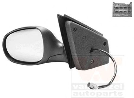VAN WEZEL 1629807 Наружное зеркало для FIAT BRAVO II (Фиат Брава 2) VAN WEZEL 1629807 Наружное зеркало для FIAT BRAVO II (Фиат Брава 2)