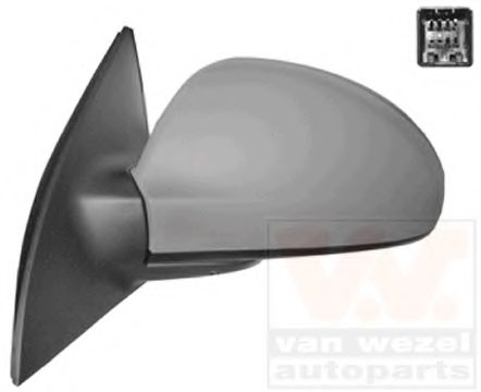 VAN WEZEL 8353817 Наружное зеркало для KIA CEED SW (Киа Сид св) VAN WEZEL 8353817 Наружное зеркало для KIA CEED SW (Киа Сид св)