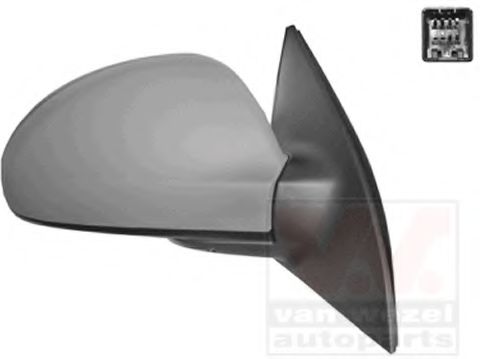 VAN WEZEL 8353818 Наружное зеркало для KIA CEED SW (Киа Сид св) VAN WEZEL 8353818 Наружное зеркало для KIA CEED SW (Киа Сид св)