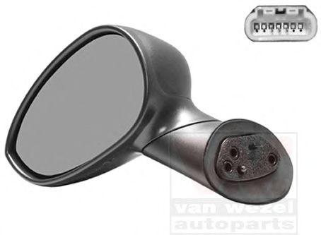 VAN WEZEL 1604805 Наружное зеркало для FIAT 500 C (Фиат 500 c) VAN WEZEL 1604805 Наружное зеркало для FIAT 500 C (Фиат 500 c)