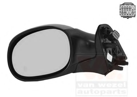VAN WEZEL 0958827 Наружное зеркало для CITROËN XSARA PICASSO (CитроËн Ксара пикассо) VAN WEZEL 0958827 Наружное зеркало для CITROËN XSARA PICASSO (CитроËн Ксара пикассо)