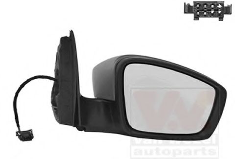VAN WEZEL 7617818 Наружное зеркало для SEAT TOLEDO IV (Сеат Толедо 4) VAN WEZEL 7617818 Наружное зеркало для SEAT TOLEDO IV (Сеат Толедо 4)