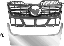 VAN WEZEL 5886519 Решетка радиатора для VOLKSWAGEN JETTA I (Фольксваген Жэтта и) VAN WEZEL 5886519 Решетка радиатора для VOLKSWAGEN JETTA I (Фольксваген Жэтта и)