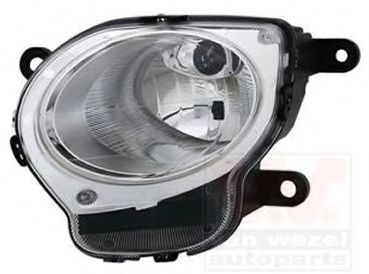 VAN WEZEL 1604959 Фара дальнего света; Основная фара 2015 для FIAT 500 C (Фиат 500 c) VAN WEZEL 1604959 Фара дальнего света; Основная фара 2015 для FIAT 500 C (Фиат 500 c)