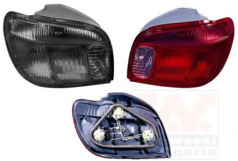 VAN WEZEL 5431934 Задний фонарь для TOYOTA ECHO (Тойота/тоета Эчо) VAN WEZEL 5431934 Задний фонарь для TOYOTA ECHO (Тойота/тоета Эчо)