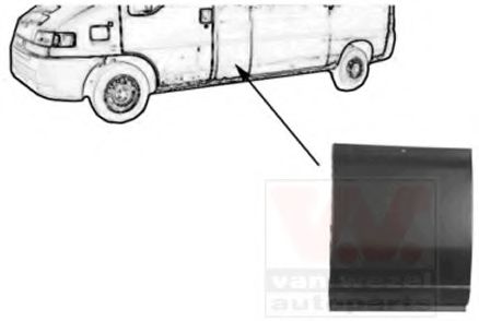 VAN WEZEL 1747105 Боковина 