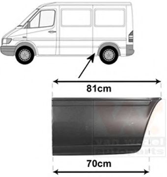 VAN WEZEL 3075141 Боковина 
