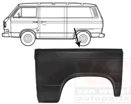 VAN WEZEL 5870147 Боковина для VOLKSWAGEN T3 CARAVELLE (Фольксваген Т3 cараvэллэ) VAN WEZEL 5870147 Боковина для VOLKSWAGEN T3 CARAVELLE (Фольксваген Т3 cараvэллэ)