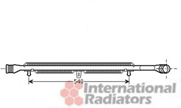 VAN WEZEL 03004305 Интеркулер 
