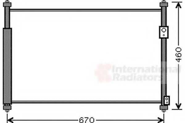 VAN WEZEL 52005108 Конденсатор, кондиционер для SUZUKI GRAND NOMADE II (Сузуки Гранд номадэ 2) VAN WEZEL 52005108 Конденсатор, кондиционер для SUZUKI GRAND NOMADE II (Сузуки Гранд номадэ 2)