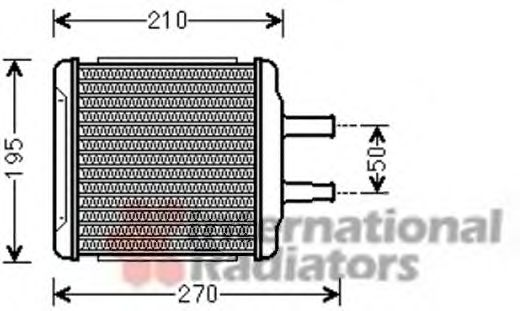 VAN WEZEL 81006088 Теплообменник, отопление салона для DAEWOO LACETTI (Дэу Лачетти) VAN WEZEL 81006088 Теплообменник, отопление салона для DAEWOO LACETTI (Дэу Лачетти)