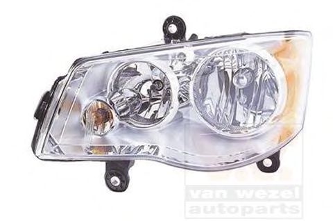 VAN WEZEL 0735961 Основная фара для CHRYSLER (Крайслер) VAN WEZEL 0735961 Основная фара для CHRYSLER (Крайслер)
