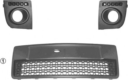 VAN WEZEL 1811590 Решетка вентилятора, буфер для FORD FUSION (Форд Фьюжн) VAN WEZEL 1811590 Решетка вентилятора, буфер для FORD FUSION (Форд Фьюжн)