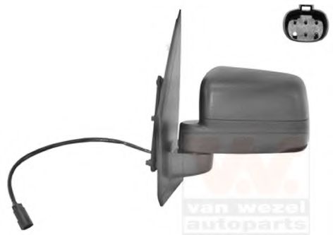 VAN WEZEL 1886807 Наружное зеркало для FORD NEO CONNECT (Форд Нэо cоннэcт)