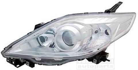 VAN WEZEL 2762965 Основная фара для MAZDA (Мазда) VAN WEZEL 2762965 Основная фара для MAZDA (Мазда)