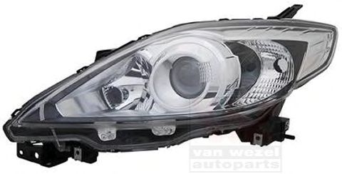 VAN WEZEL 2762967 Основная фара для MAZDA (Мазда) VAN WEZEL 2762967 Основная фара для MAZDA (Мазда)