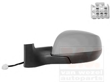 VAN WEZEL 3702817 Наружное зеркало для OPEL AGILA (Опель Агила) VAN WEZEL 3702817 Наружное зеркало для OPEL AGILA (Опель Агила)