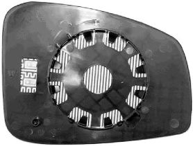 VAN WEZEL 4356837 Зеркальное стекло, наружное зеркало для RENAULT LAGUNA III ER (Рено Лагуна 3 ер)