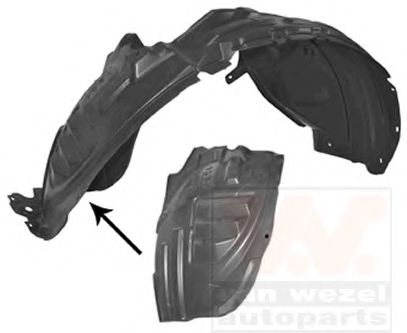 VAN WEZEL 3380433 Обшивка, колесная ниша для NISSAN (Ниссан) VAN WEZEL 3380433 Обшивка, колесная ниша для NISSAN (Ниссан)