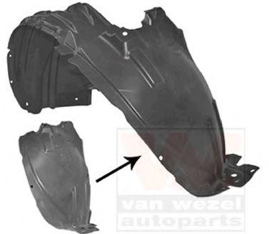 VAN WEZEL 3380434 Обшивка, колесная ниша для NISSAN (Ниссан) VAN WEZEL 3380434 Обшивка, колесная ниша для NISSAN (Ниссан)