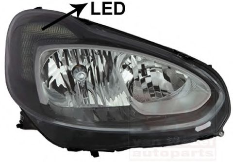 VAN WEZEL 3703964N Основная фара для OPEL ADAM (Опель Адам) VAN WEZEL 3703964N Основная фара для OPEL ADAM (Опель Адам)