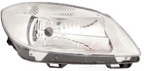 VAN WEZEL 7628962 Основная фара для SKODA (Шкода) VAN WEZEL 7628962 Основная фара для SKODA (Шкода)